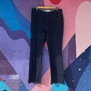 Anthropologie Dark Blue Essential Trousers